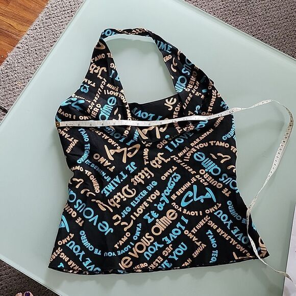 Trina Turk Silk Halter Top - Picture 1 of 3